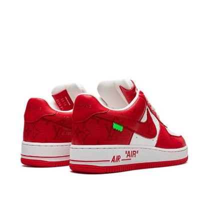 Nike Louis Vuitton Air Force 1 Low "Virgil Abloh - White/Red" sneakers